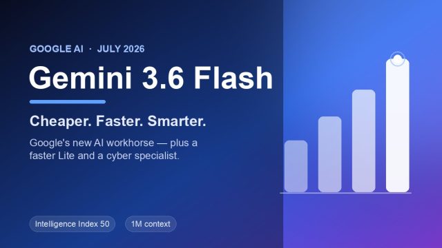 Gemini 3.6 Flash: Google’s new workhorse, a faster Lite, and a cyber specialist