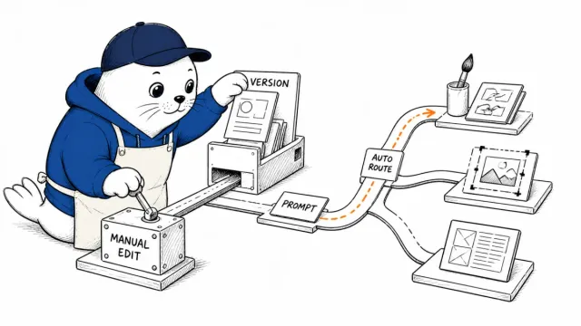 Adobe Express AI Assistant picks the model. Your workflow still needs checkpoints