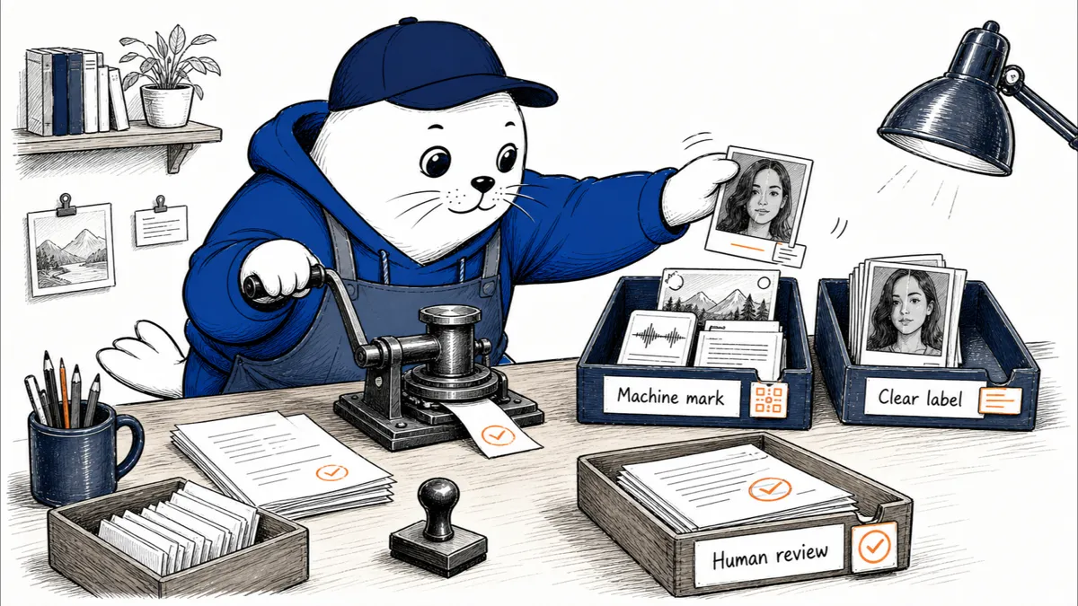 The EU AI Act just reached your publishing desk: what creators must label now