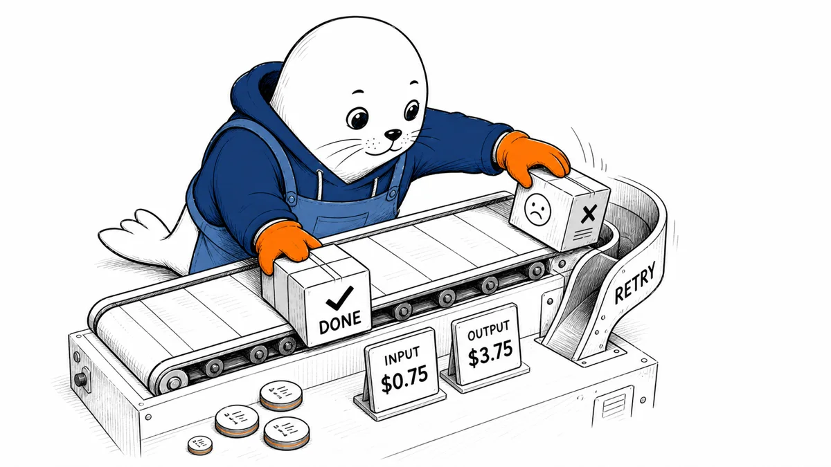 Gemini 3.7 Flash is cheaper. Count retries before you call it efficient