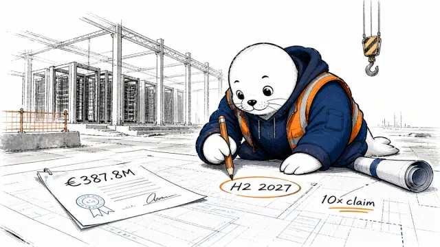 Europe signed a €387.8M LUMI-AI contract. The compute arrives in 2027