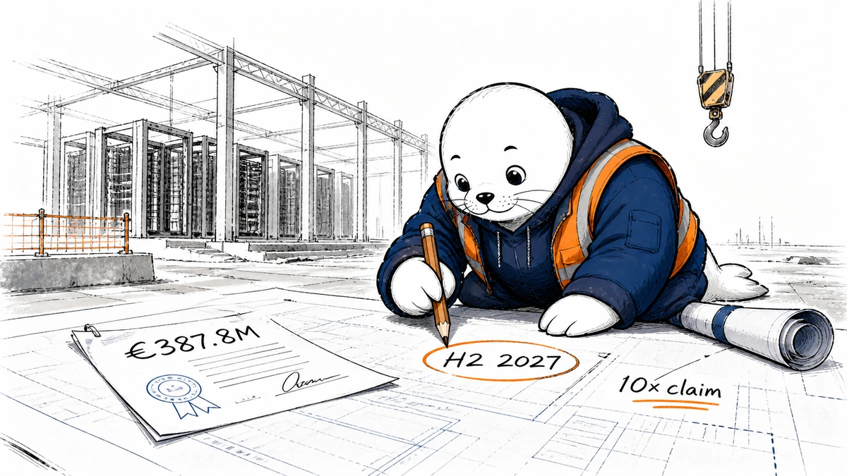 Europe signed a €387.8M LUMI-AI contract. The compute arrives in 2027
