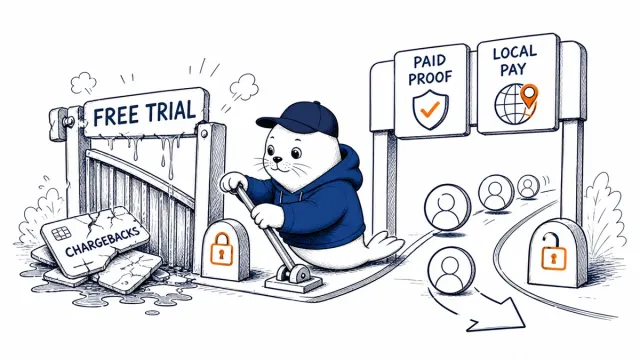 Monica AI free trial removal cut chargebacks 80%. Test the cause