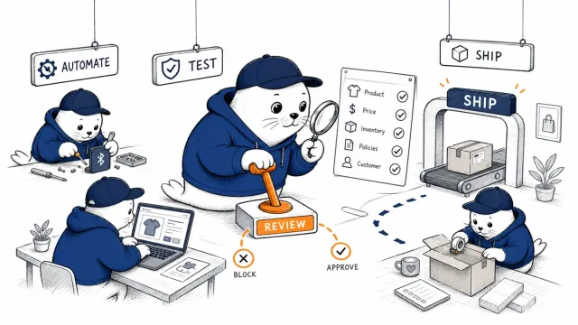 Shopify founders using AI kept one thing human: the acceptance test