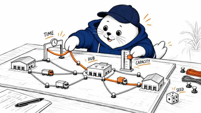 Google Open-Sources MilleMiglia for Realistic Middle-Mile Logistics Research