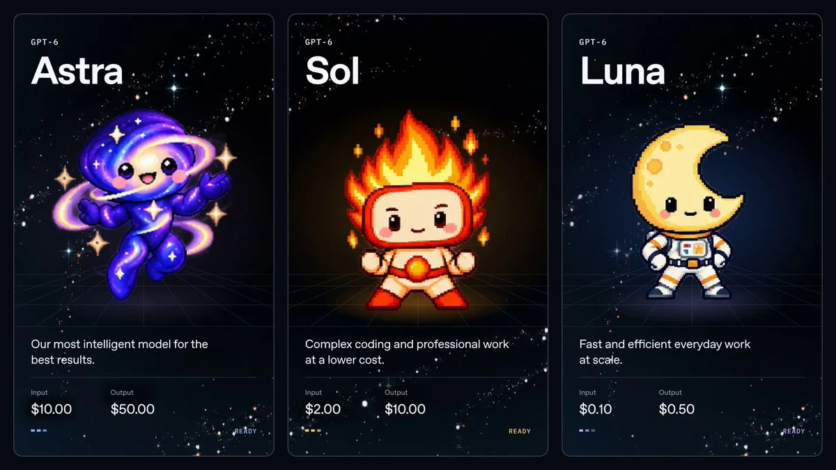 GPT-6 Sol and Luna Cut API Prices in Half