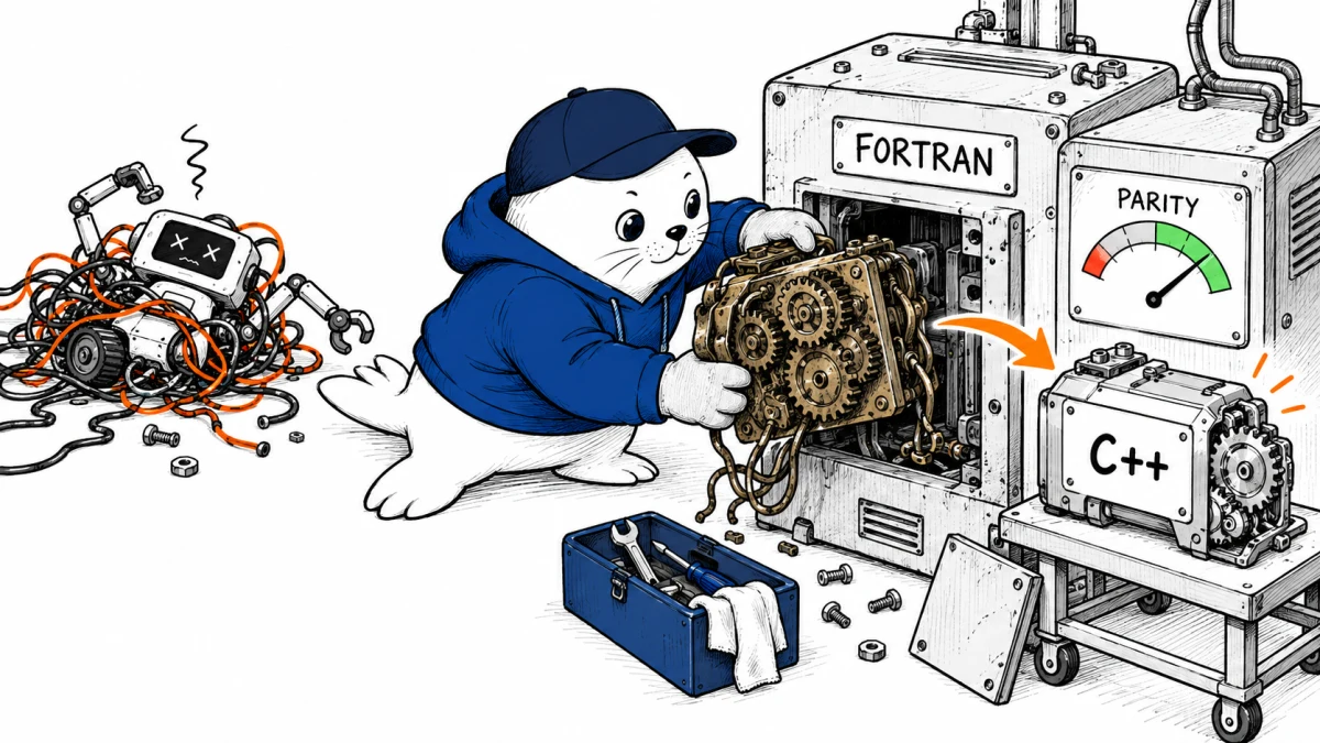 Mistral Fortran Migration Rewrote 40,000 Lines. Full Autonomy Failed First
