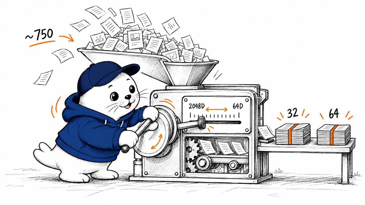 Tencent EVIE Compresses Visual Document Search to 32 Vectors per Page